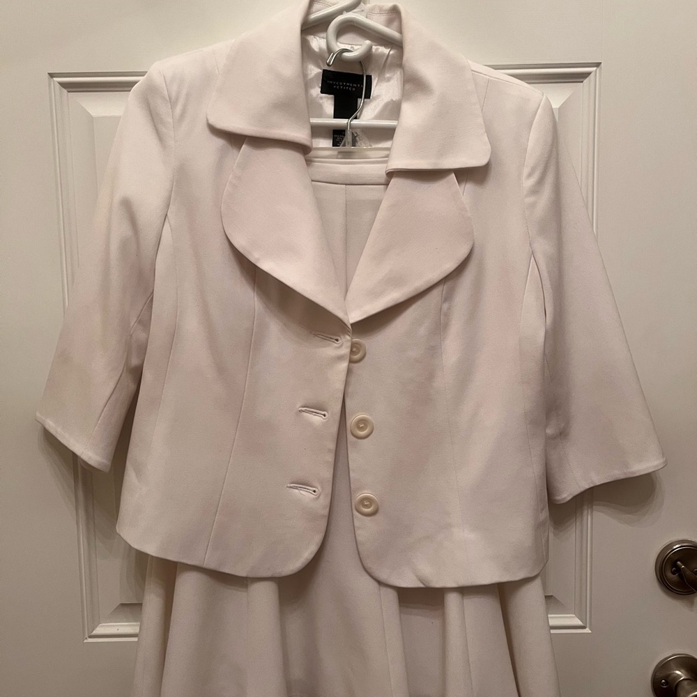 White Skirt Suit